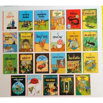 Picture of TinTin Samagra Complete  24 Books Set Bangla