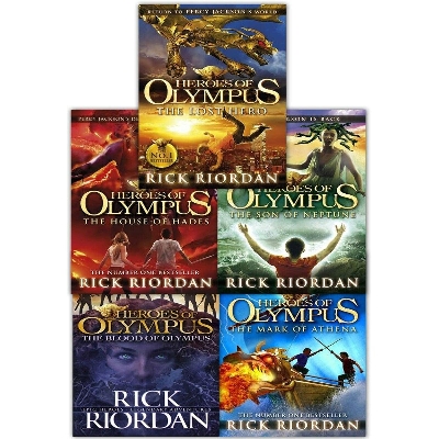 Picture of Heroes of Olympus Complete Collection (5 Book Slipcase) Paperback