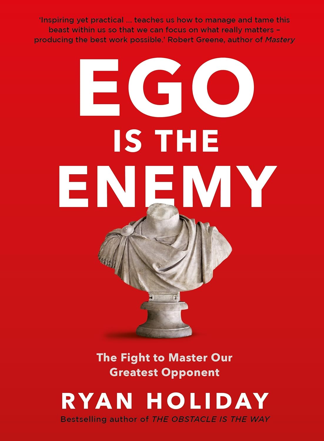 Picture of Ego is the Enemy (Paperback) white print