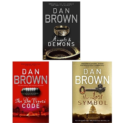 Picture of Angels and Demons + The Da Vinci Code + The Lost Symbol(Set of 3 Books)