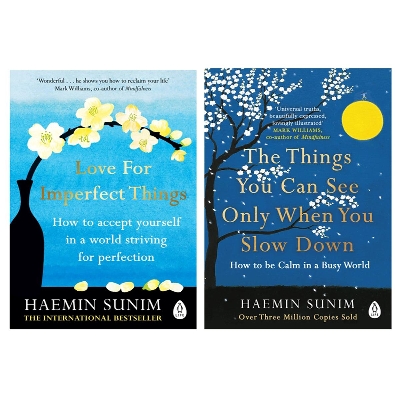 Picture of The Things You Can See Only When You Slow Down & Love for Imperfect Things: The Sunday Times Bestseller  Books Set