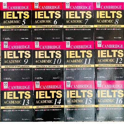 Picture of Cambridge IELTS Academic (5-16)Solution and Explanation