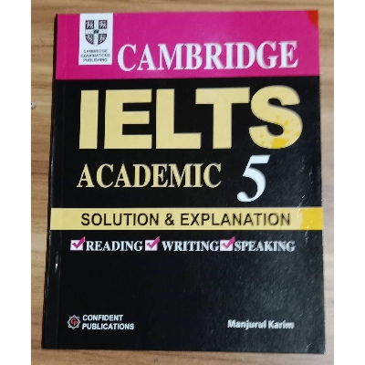 Picture of Cambridge IELTS Academic  5 Solution and Explanation