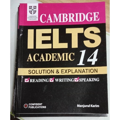 Picture of Cambridge IELTS Academic  14 Solution and Explanation