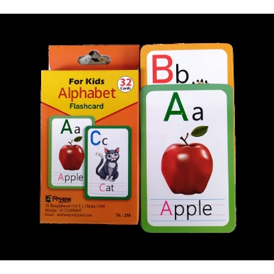 Picture of For Kids Alphabet Flashcard -32 Cards