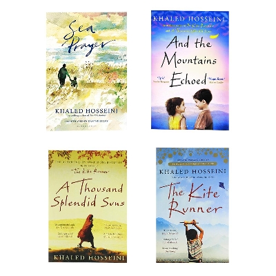 Picture of Khaled Hosseini 4 Book Set (white Print)paperback