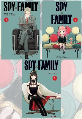 Picture of Spy X Family Manga Volumes 1 - 3 (paperback)
