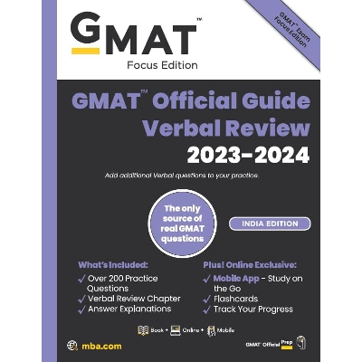 Picture of GMAT OFFICIAL GUIDE VERBAL REVIEW 2023-24 (Bangladesh Print) Paperback