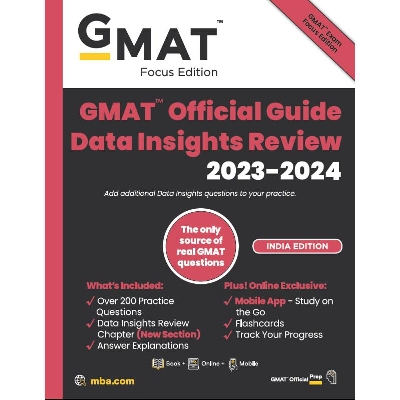 Picture of GMAT OFFICIAL GUIDE DATA INSIGHTS REVIEW 2023-24 (Bangladesh print) Paperback