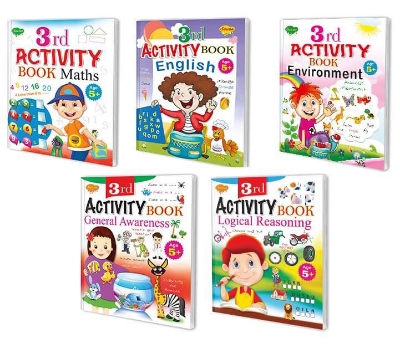 Picture of 3rd Activity Book Complete Set (paperback) Imported Book