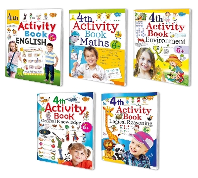 Picture of 4th Activity Book Complete Set (Paperback) Imported Book.