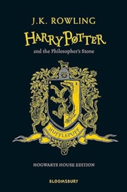 Picture of Harry Potter and the Philosopher's Stone: Hufflepuff Edition; Black and Yellow (Hardcover).
