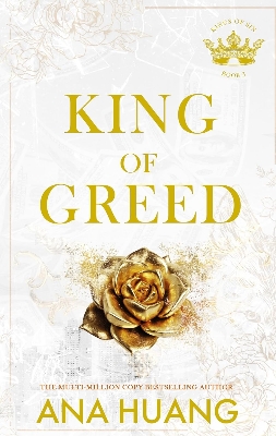Picture of King of Greed (paperback) yellow print