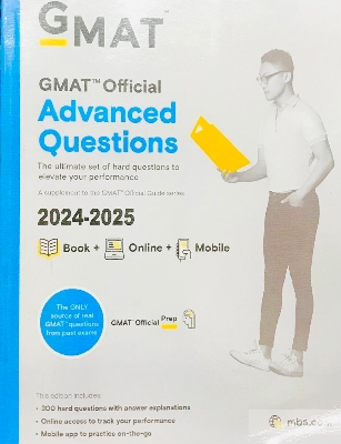 Picture of Gmat Official Advanced Questions 2024-2025 (Paperback)
