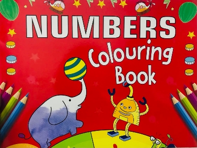 Picture of Numbers Colouring Book (paper back)