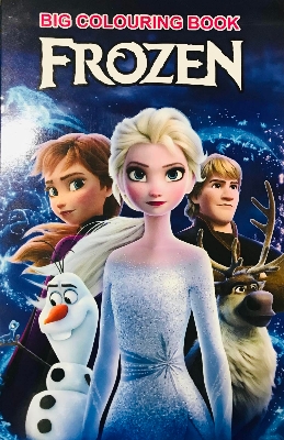 Picture of BIG COLOURING BOOK FROZEN (Children book) paper back