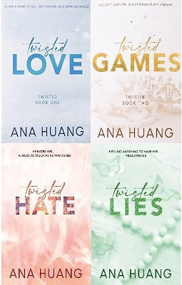 Picture of TWISTED SERIES BY ANA HUANG [ALL 4 BOOKS COMBO] LOVE + GAMES + HATE + LIES Paperback