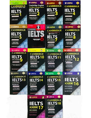 Picture of Cambridge IELTS (1-19) FULL SET Self-study Student's Book (With Audio DVD)