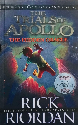 Picture of Hidden Oracle (The Trials of Apollo Book)- Paperback (white print)