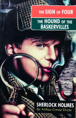 Picture of The Sign of Four / The Hound of The Baskervilles Paperback- (white print )