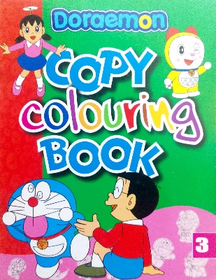 Picture of Doraemo copy colouring Book - (paperback)