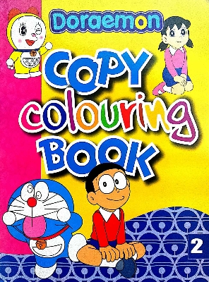 Picture of Doraemon copy colouring book 2 -( paperback)