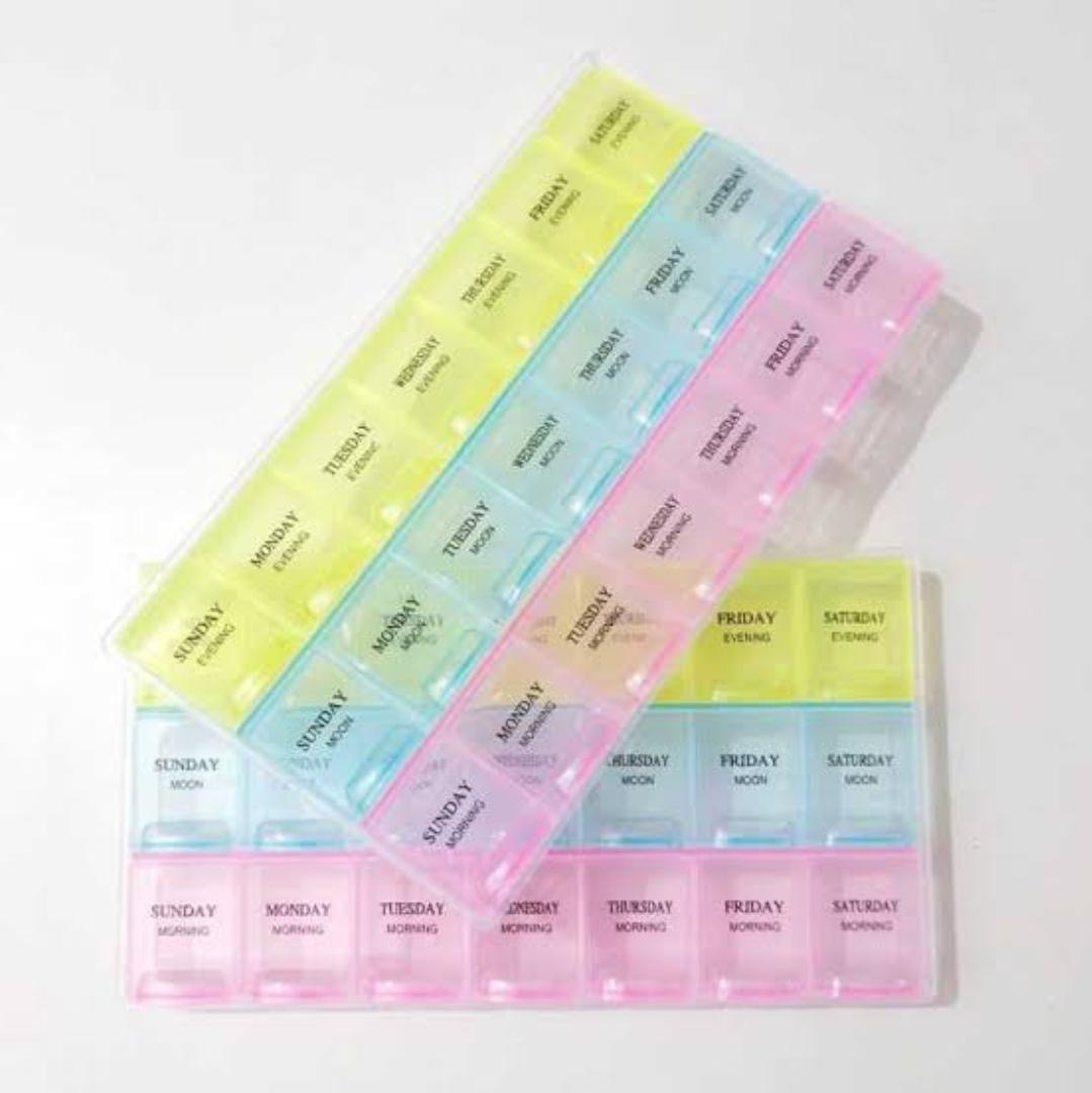 Picture of 1PC Box of Medicine for storage 1 week medicine