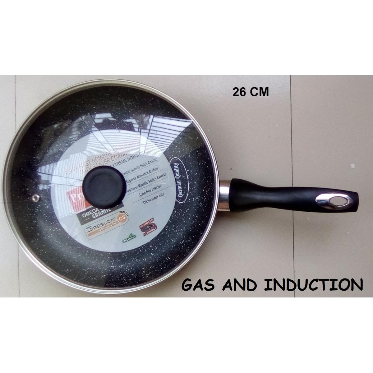 Picture of Prestiege INDUCTION Fry pan 26 cm with glass lid