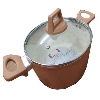 Picture of Prestiege INDUCTION Casserole/ SOS Pan with Glass Cover 22-36 CM (MULTIPLE COLOR)