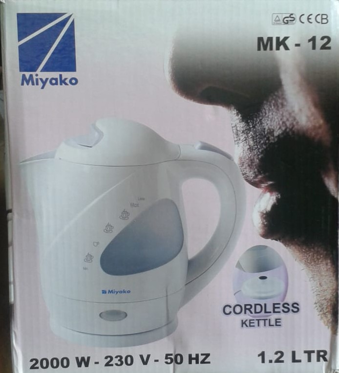 Picture of Miyako electric kettle MK-12 (1.2 Liter)