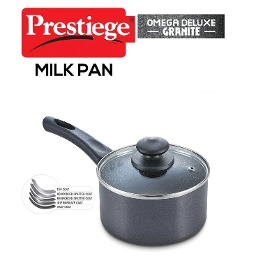 Picture of Prestiege Dilux Granite Milk Pan With Glass Cover 14-18 CM