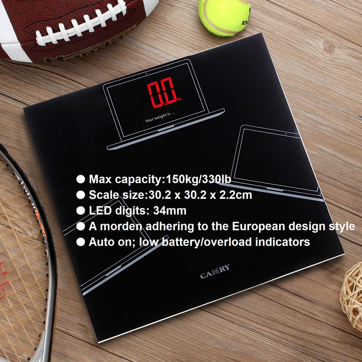 Picture of Digital weight machine/ Digital weight scale Camry 1653