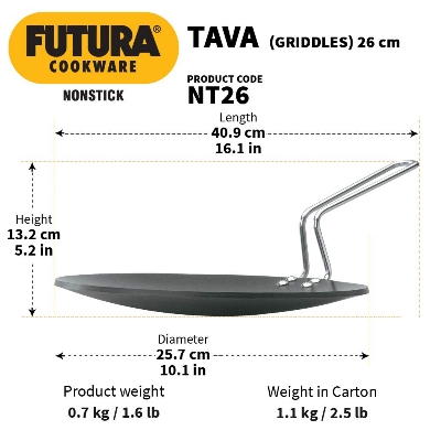 Picture of Hawkins Futura Nonstick Tava 26 cm 4.88 mm NT26