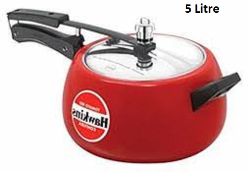 Picture of Hawkins Contura Color Pressure Cooker 5 Liter (Tomato Red)