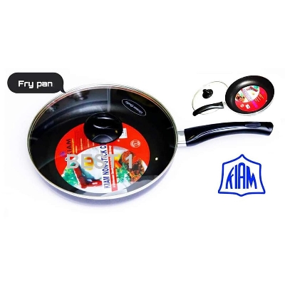 Picture of Kiam Non Stick Fry Pan With Glass Lid 22CM