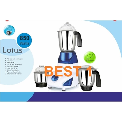 Picture of Hindustan Mahavir Blender plus Mixer Grinder 850 watts Lotus