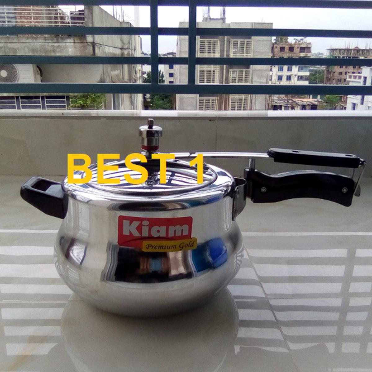 Picture of Kiam Premium Gold Pressure Cooker 3.5 Litre