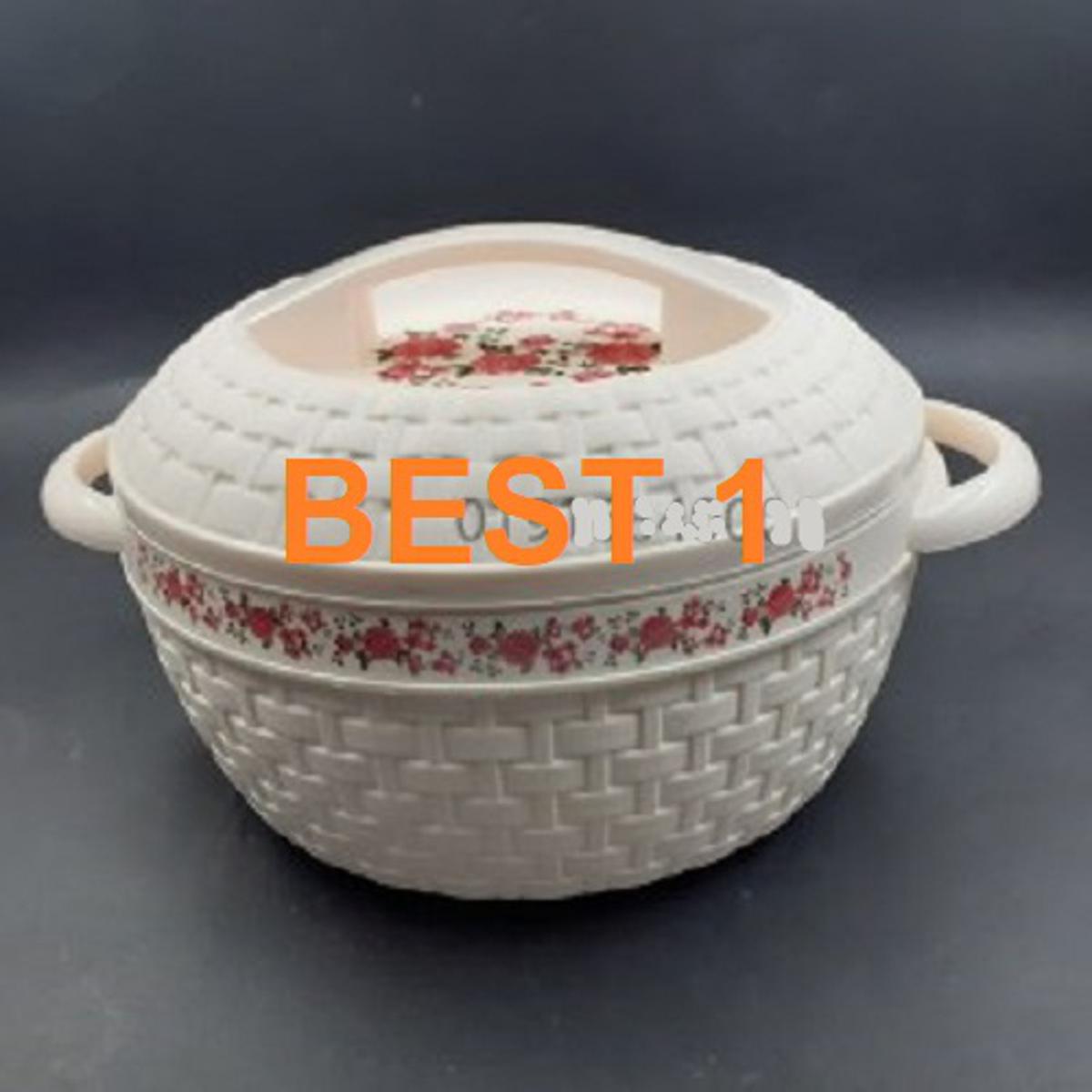 Picture of KIAM Flora Stainless Steel Designer Food Hot pot - 1300 ML