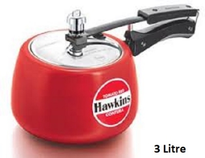 Picture of Hawkins Contura Color Pressure Cooker 3 Liter (Tomato Red)