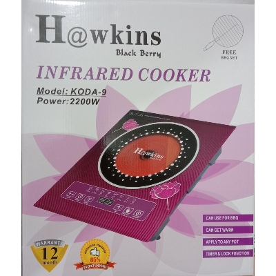 Picture of Hawkins Black Berry Infrared Cooker KODA-9 2200WATT