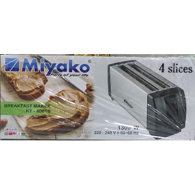 Picture of Miyako 4 Slice Bread Toaster KT-4001