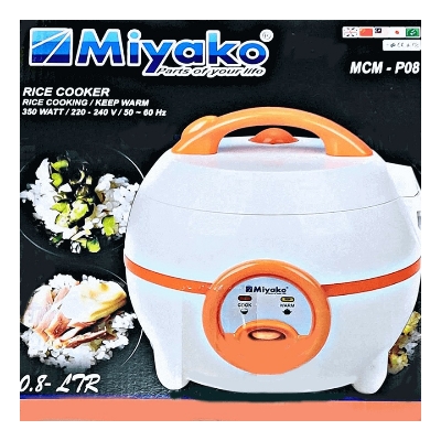 Picture of Miyako 0.8 liter small size rice cooker mcm-p08