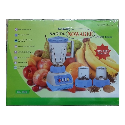 Picture of Blender plus mixer grinder 300/350 watt 3 in 1 Mixed color