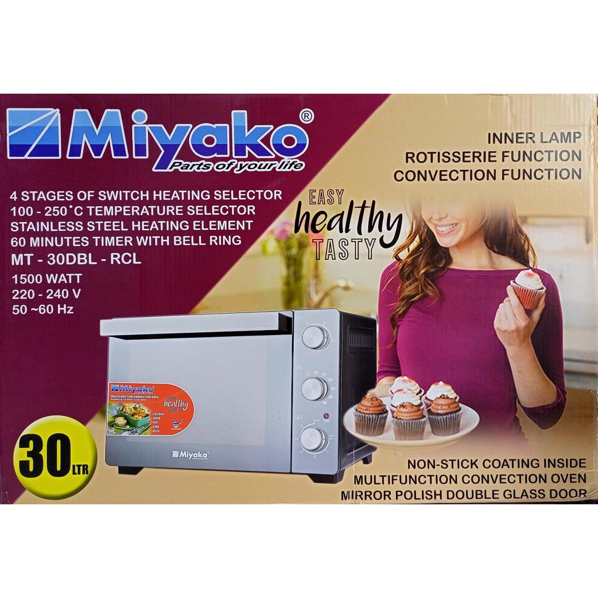 Picture of Miyako 30 Liter Convection Electric Oven MT-30DBL