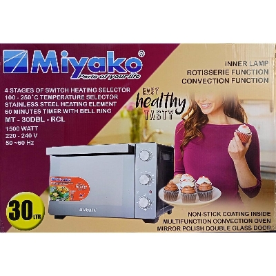 Picture of Miyako 30 Liter Convection Electric Oven MT-30DBL