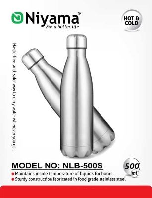 Picture of Niyama Double Layer Thermos Stainless Steel Flask NLB-500ML
