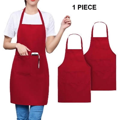 Picture of Kitchen Apron Size : 26X32 Inches (Mixed colors)