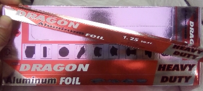 Picture of 12 Pieces Aluminum Foil Paper 1.25 SQ. FT.