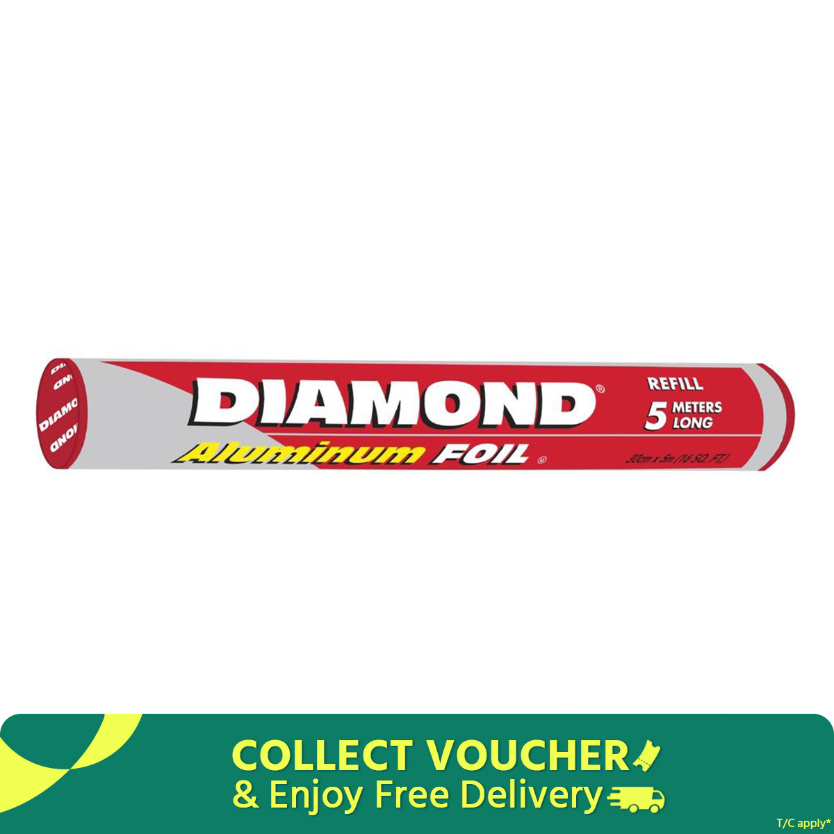 Picture of Aluminium Foil Paper 5 Meter or 16 SQ. FT.