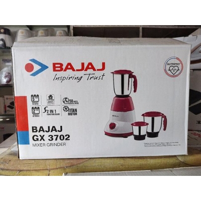 Picture of Bajaj GX 3702 750-Watt Mixer Grinder with 3 Jars